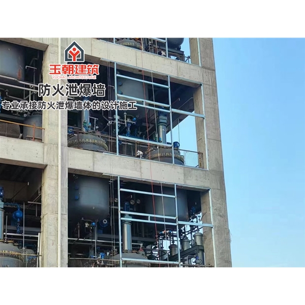 商河泄爆墙 纤维增强水泥板泄爆墙 防火防爆墙